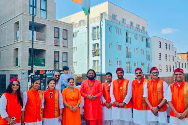 80th Independence Day celebration at London- UK - Shree Datta Padmanabh Peeth - 